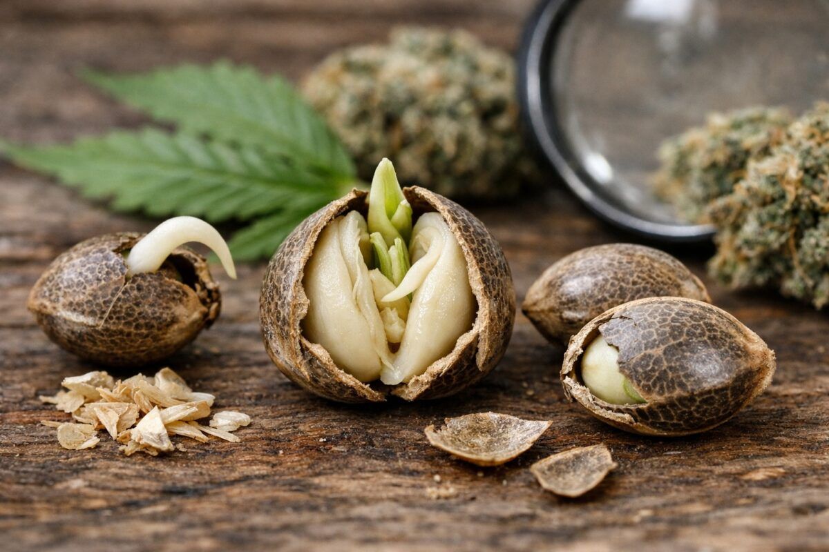 Budowa nasion marihuany