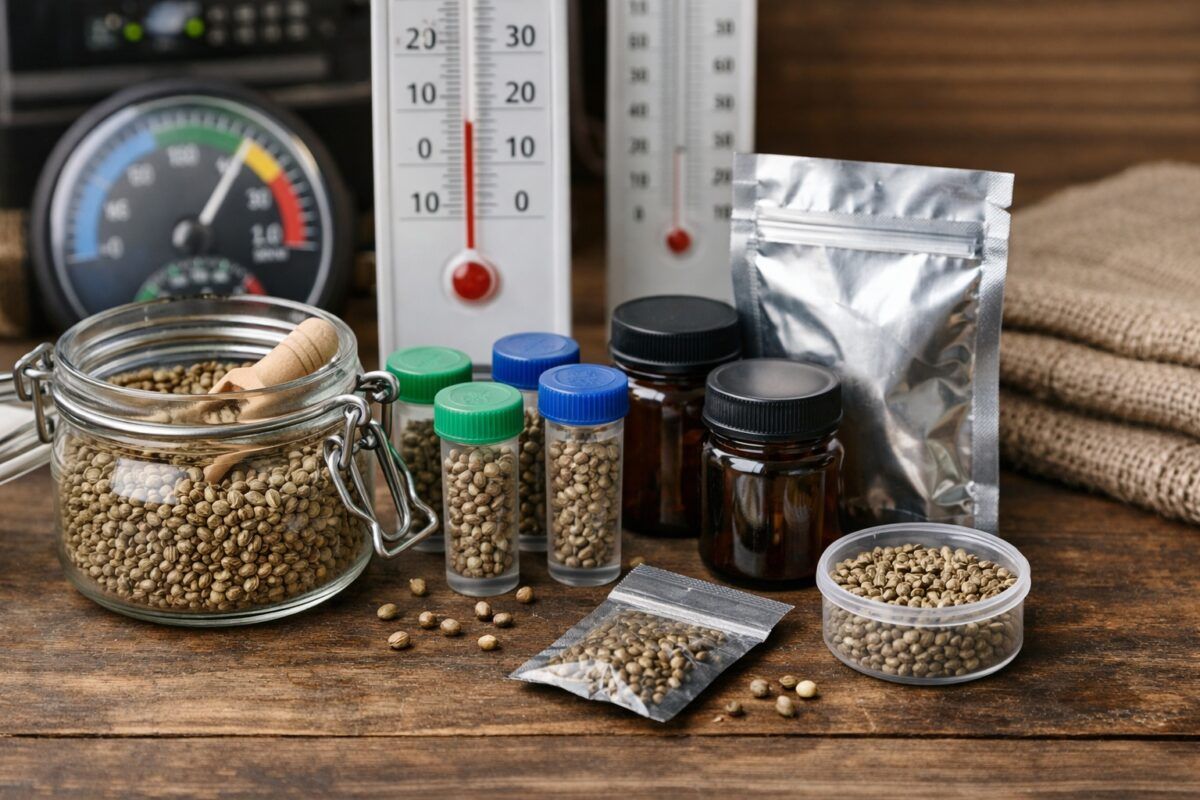 Jak przechowywac nasiona marihuany