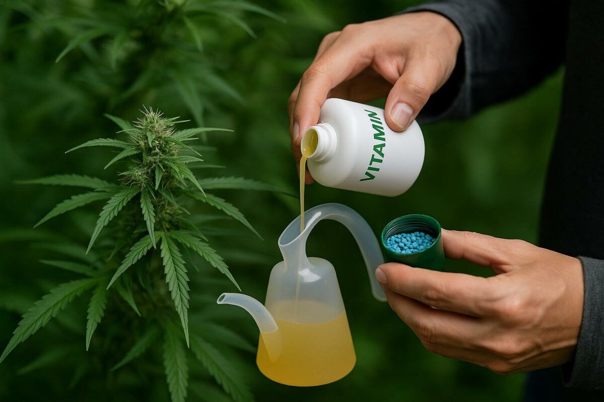 Kwasy fulwowe w uprawie marihuany