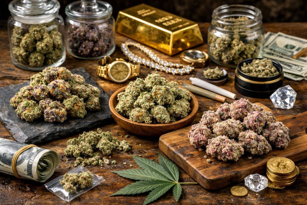 Najdrozsze odmiany marihuany