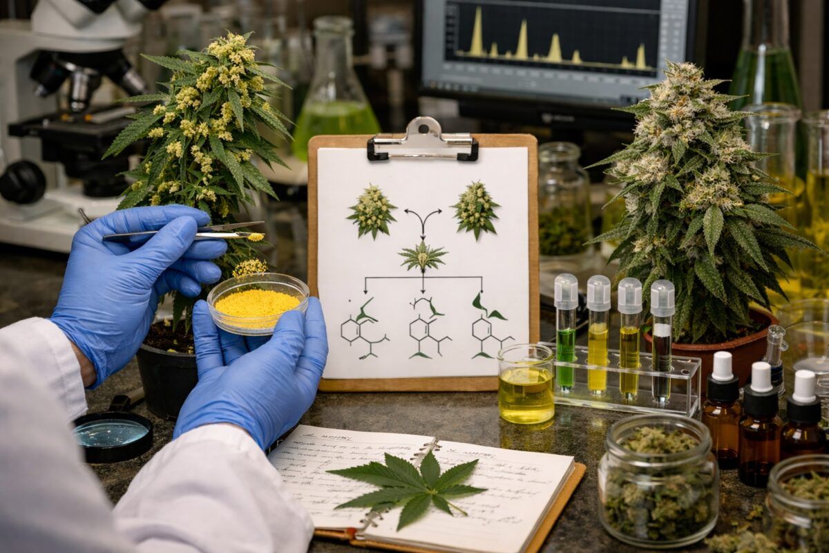 Odmiany marihuany bogate w terpeny