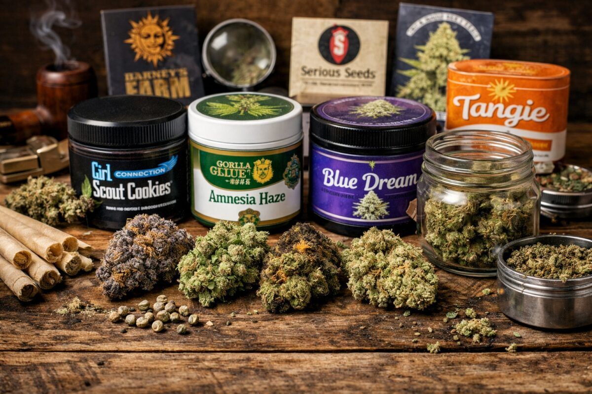 Topowe odmiany marihuany seedbanków